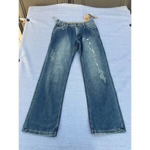 Tough Jeansmith Cannon Men's Streetwear Size 34 Jeans Metal‎ Tag